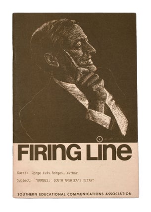 Item #325592 Firing Line. Host: William F. Buckley, Jr. Guest: Jorge Luis Borges, author....