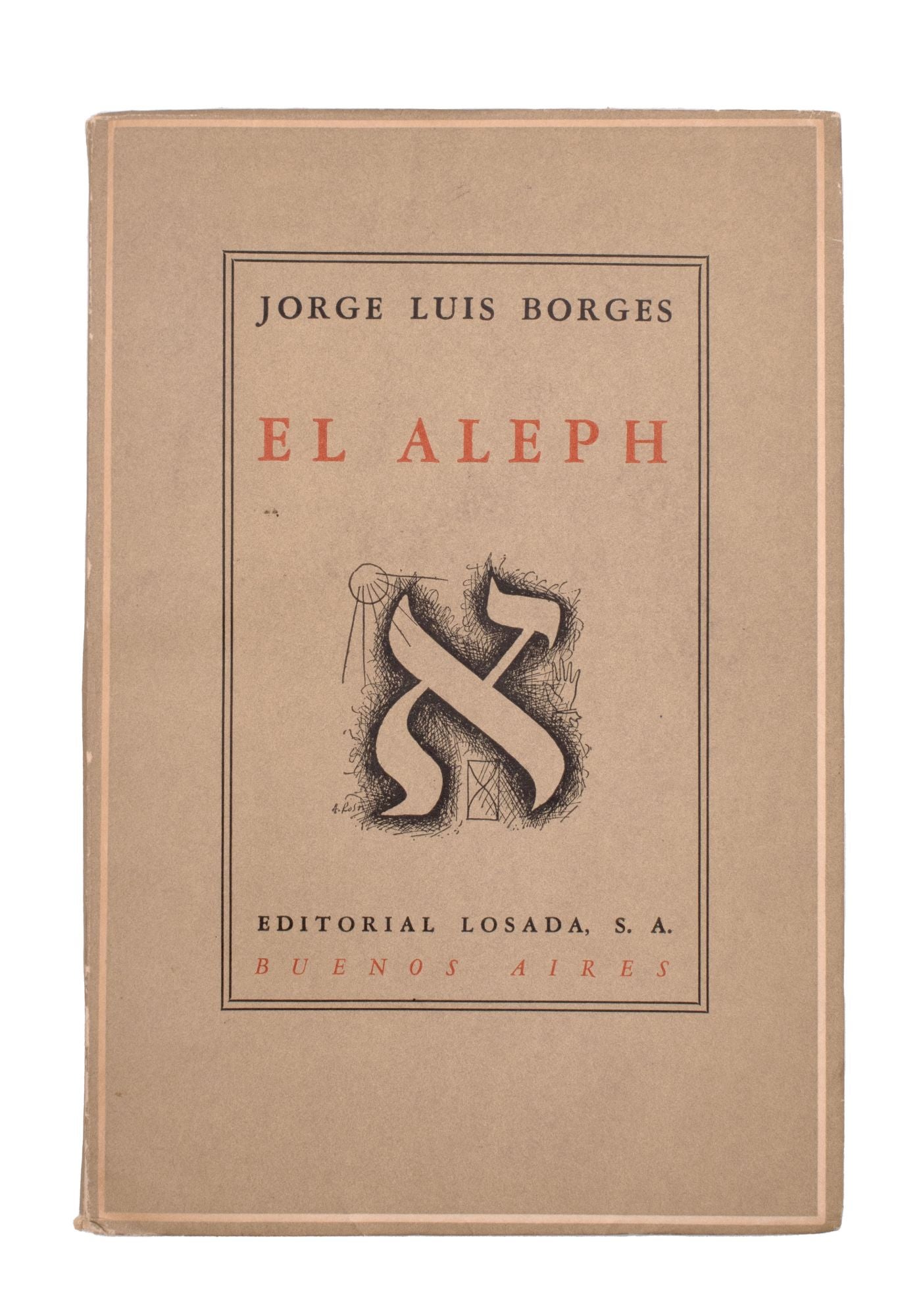 El Aleph - Jorge Luis Borges - First edition