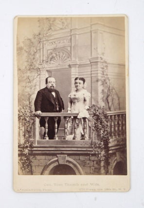 Item #326876 Gen. Tom Thumb and Wife. P. T. Barnum, A. Bogardus, photographer