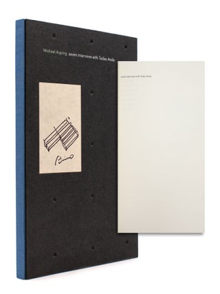 Item #326973 Seven Interviews with Tadao Ando. Tadao Ando, Michael Auping