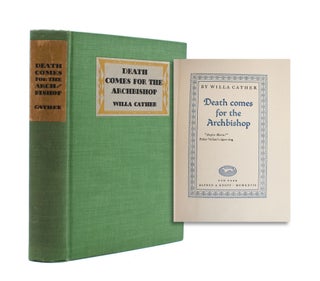 Item #326997 Death Comes for the Archbishop. Willa Cather