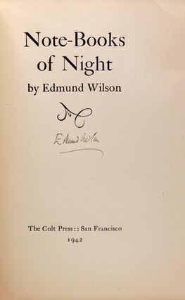 Note-books of Night