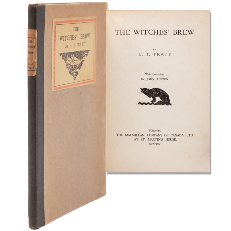 THE WITCHES' BREW Poems . With Decorations by John Austen - E. J. Pratt ...