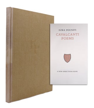 Item #327194 Ezra Pound’s Cavalcanti Poems. Ezra Pound