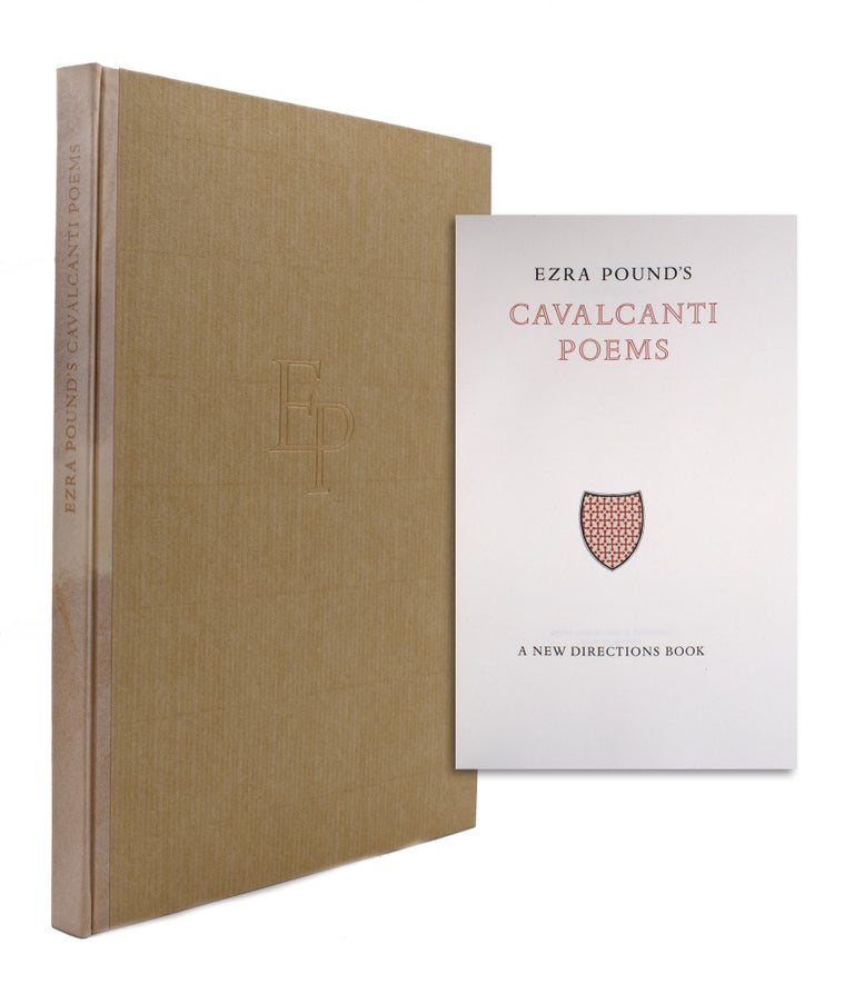 Item #327194 Ezra Pound’s Cavalcanti Poems. Ezra Pound.