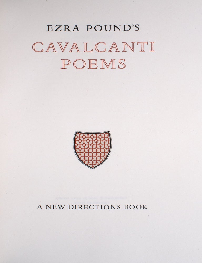 Ezra Pound’s Cavalcanti Poems
