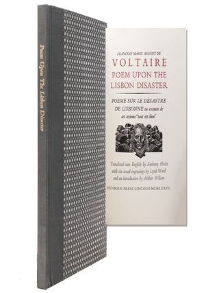 Item #327195 POEM UPON THE LISBON DISASTER by Francois Marie Arouet de Voltaire... Translated...