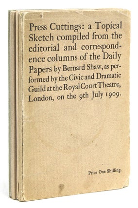 Item #32902 Press Cuttings: a Topical Sketch compiled from the editorial and correspondence...