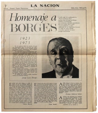 Item #329216 Homenaje a Borges 1923-1973. Jorge Luis Borges