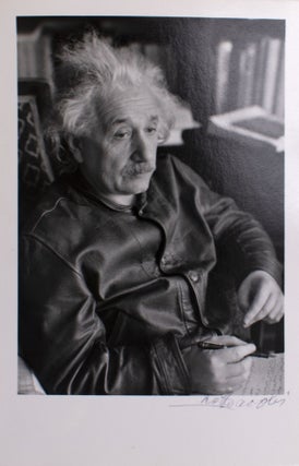 Item #329305 Albert Einstein, Physicist, Princeton, N.J., 1938, signed. Albert Einstein, Lotte...