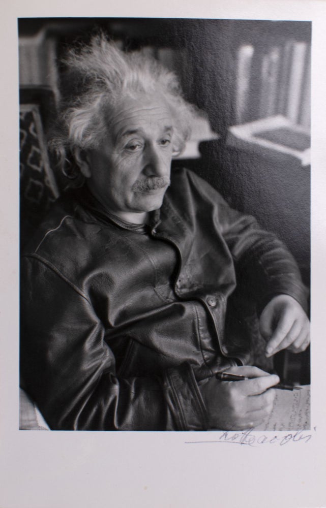 Item #329305 Albert Einstein, Physicist, Princeton, N.J., 1938. Albert Einstein, Lotte Jacobi.