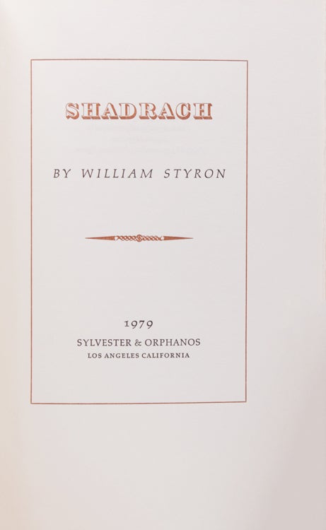 Shadrach [Short Story]