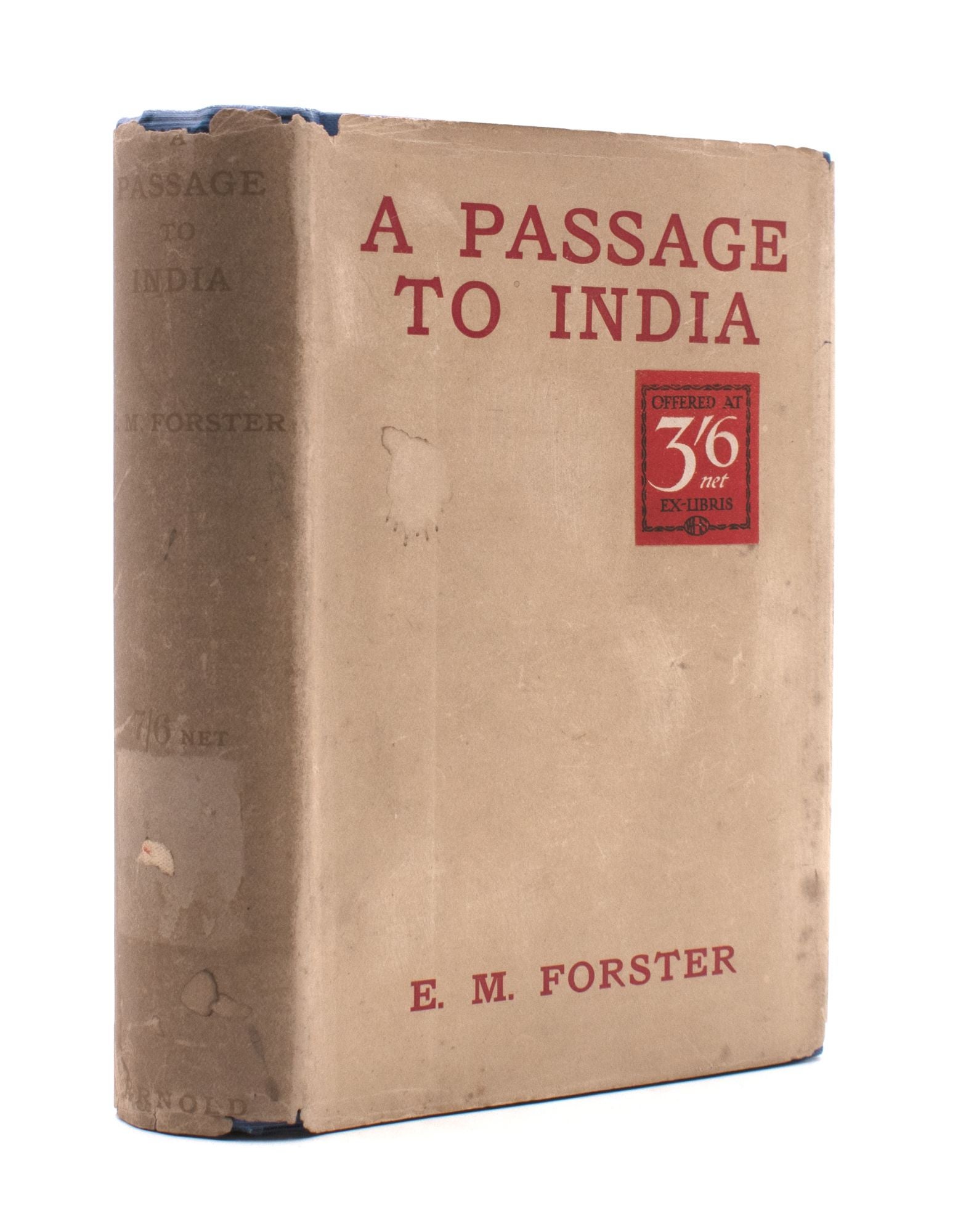 A Passage To India - E. M. Forster - First Edition, Unrecorded Variant ...