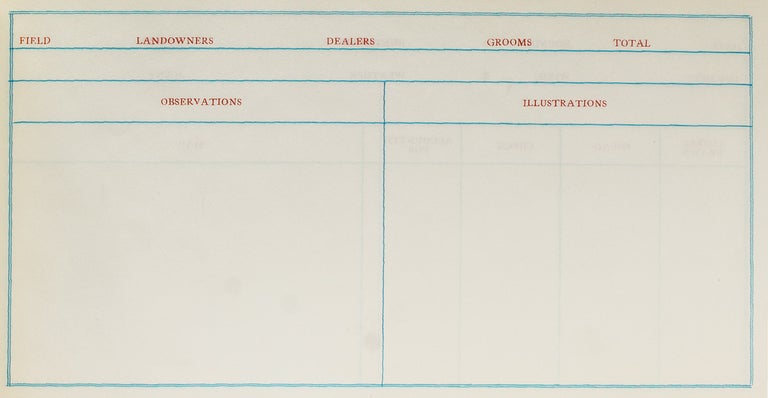 Betty Babcock's Illustrated Hunting Diary, Recording the Sport of the Season for the Followers of the Meadow Brook Hounds