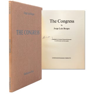 Item #332818 The Congress. Translated by Norman Thomas di Giovanni in collaboration with the...