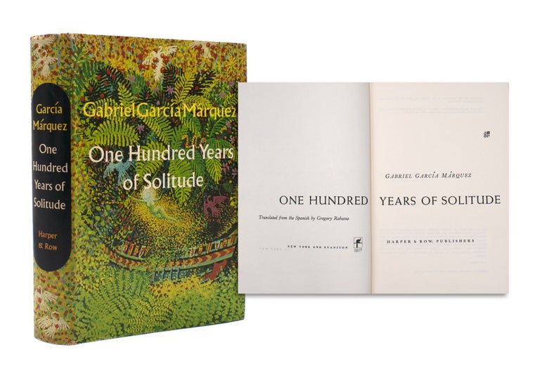 Item #332819 One Hundred Years of Solitude. Translated from the Spanish by Gregory Rabassa. Gabriel García Márquez.