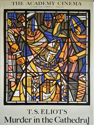 Item #332846 Murder in the Cathedral (Film Poster). T. S. Eliot, T. S. Eliot, Peter Strausfeld,...