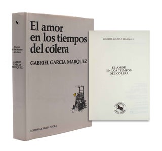 Item #332874 El amor en los tiempos del cólera. Gabriel García Márquez