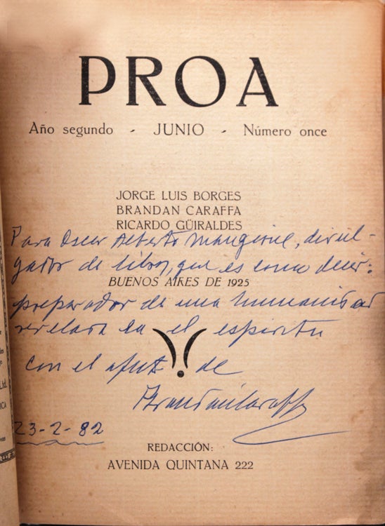 El fausto criollo [in:] Proa 2:11, Junio 1925