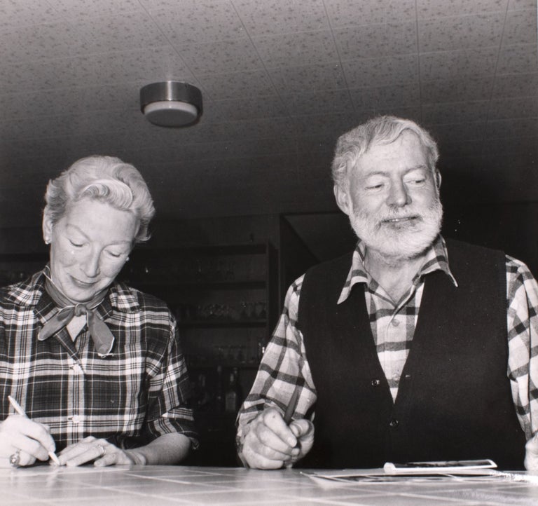 Four Unpublished Photographs of Ernest and Mary Welsh Hemingway