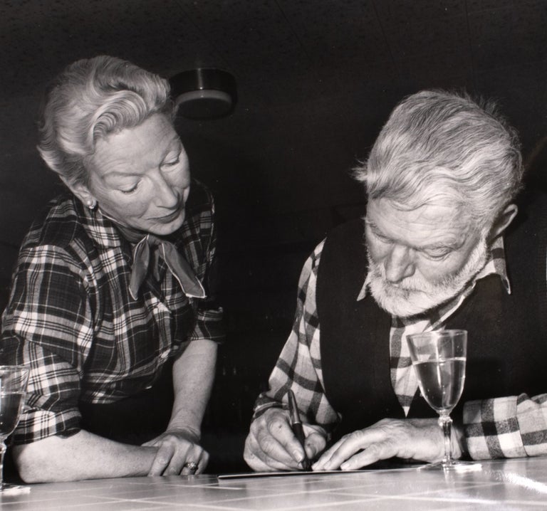 Four Unpublished Photographs of Ernest and Mary Welsh Hemingway