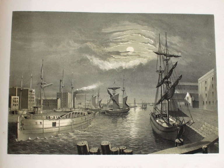 Chicago Illustrated. 1830. 1866. Literary Description by James W. Sheahan Esq. Illustrations by... (11/17)