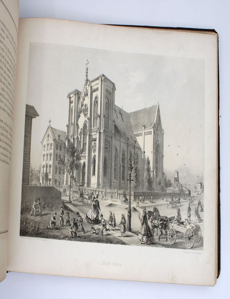 Chicago Illustrated. 1830. 1866. Literary Description by James W. Sheahan Esq. Illustrations by the Chicago Lithographing Co [wrapper title]
