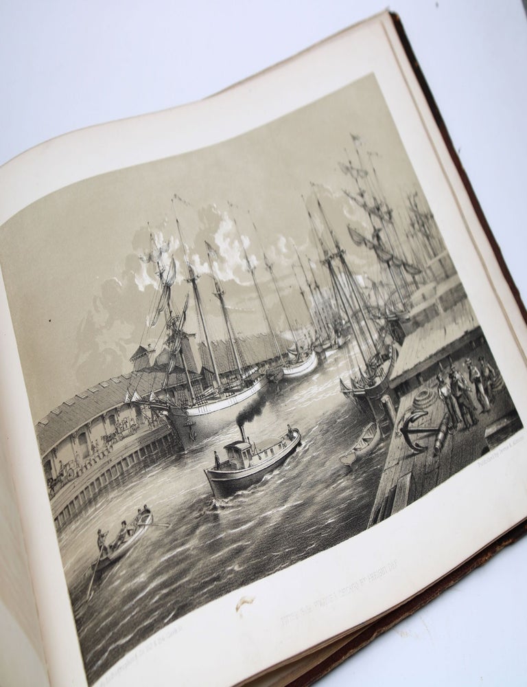 Chicago Illustrated. 1830. 1866. Literary Description by James W. Sheahan Esq. Illustrations by the Chicago Lithographing Co [wrapper title]