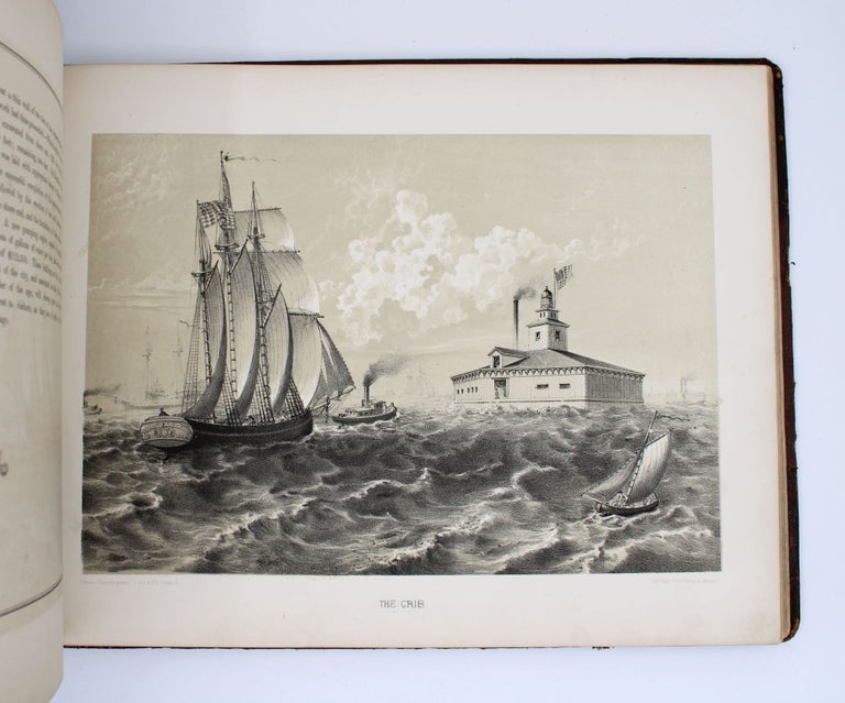 Chicago Illustrated. 1830. 1866. Literary Description by James W. Sheahan Esq. Illustrations by... (6/17)