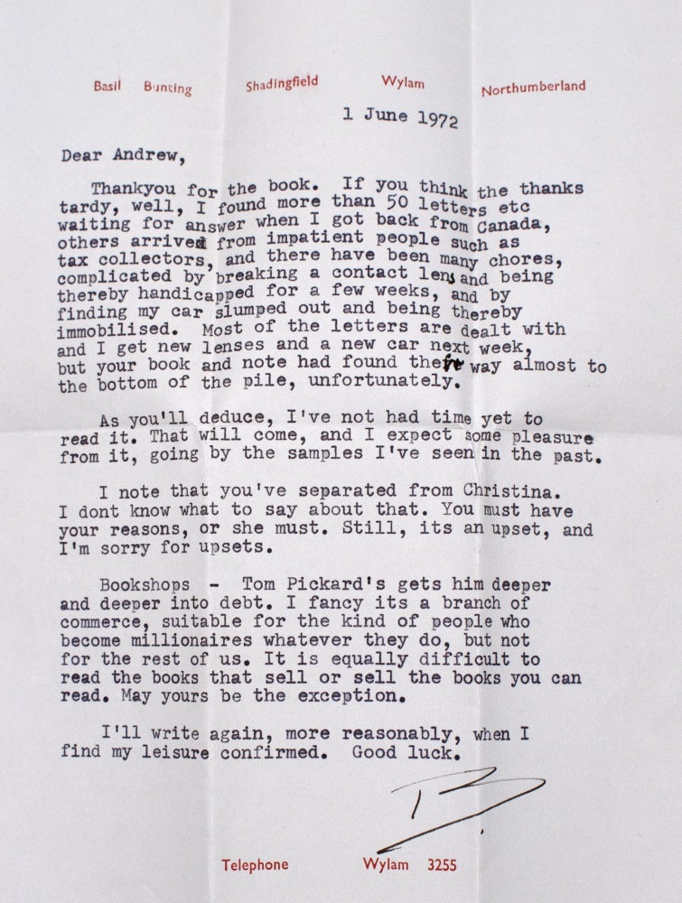 Group of letters to Andrew Wylie