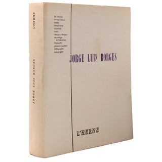 Item #333081 Jorge Luis Borges, des témoins, correspondance, inédits, interférences,...
