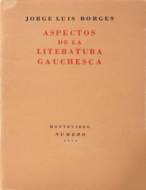 Aspectos de la Literatura Gauchesca