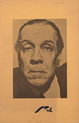 Item #333100 Lakeside Magazine Presents An Evening with Jorge Luis Borges February 5, 1976, The...