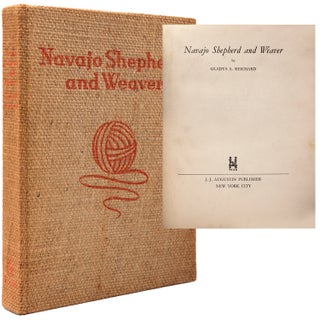 Item #333170 Navajo Shepherd and Weaver. Gladys A. Reichard