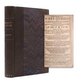 Item #333174 The New Survey of the West-Indies: Or, The English American his Travel by Sea and...