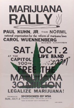 Item #333199 Marijuana Rally with Paul Kuhn, Jr. of NORML poster. NORML