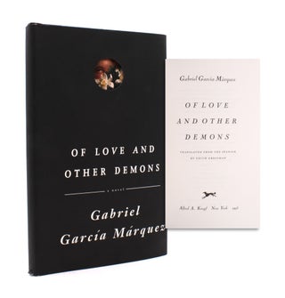Item #333258 Of Love and Other Demons [Advance Reader's Edition]. Gabriel García...