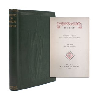 Item #333324 The Poems of Robert Lowell. Robert Lowell