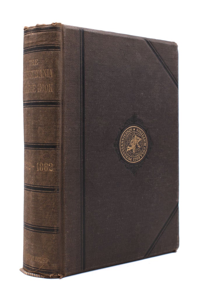 THE PENNSYLVANIA COLLEGE BOOK 1832-1882. Edited by E. S. Breidenbaugh. Published for the Alumni Association of Pennsylvania College