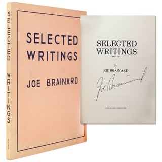 Item #333619 Selected Writings 1962 - 1971. Joe Brainard