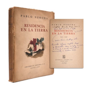Item #334556 Residencia en la Tierra. Pablo Neruda