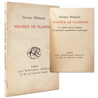 Item #334566 Maurice de Vlaminck. Georges Duhamel