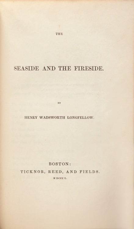 The Seaside and the Fireside