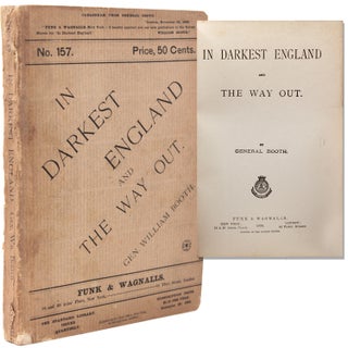 Item #334780 In Darkest England and the Way Out. Gen. William Booth