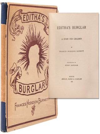 Item #334788 Editha's Burglar. A Story for Children. Frances Hodgson Burnett