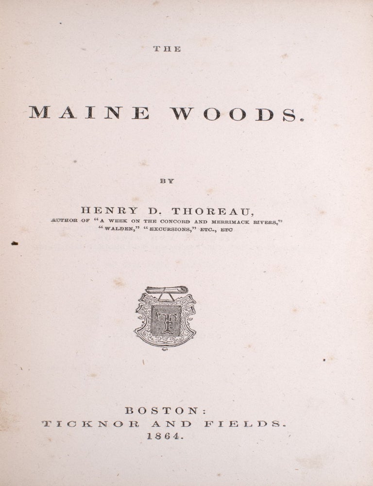 The Maine Woods (3/3)