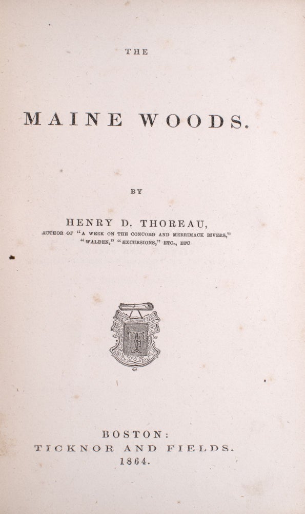 The Maine Woods (3/3)