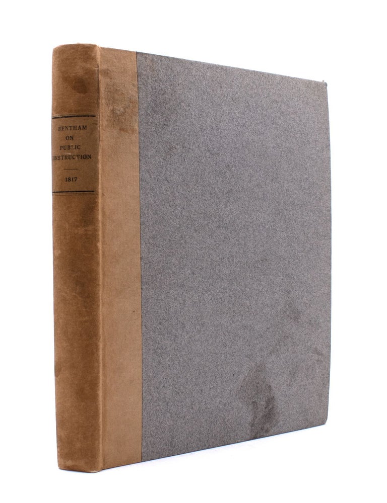 Papers relative to Codification and Public Instruction: including Correspondence with the Russian Emperor, and divers constituted Authorities in the United States. [With:] Supplement to Papers relative to Codification and Public Instruction:including Correspondence with the Russian Emperor, and divers constituted Authorities in the American United States
