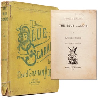 Item #334921 The Blue Scarab. David Graham Adee