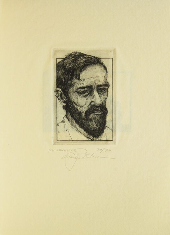 Tortoises. Six Poems by D.H. Lawrence...With an Introduction by Jefferson Hunter
